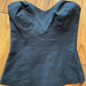 Bebe strapless top